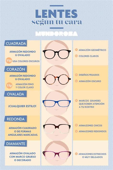 montura de gafas de cara.